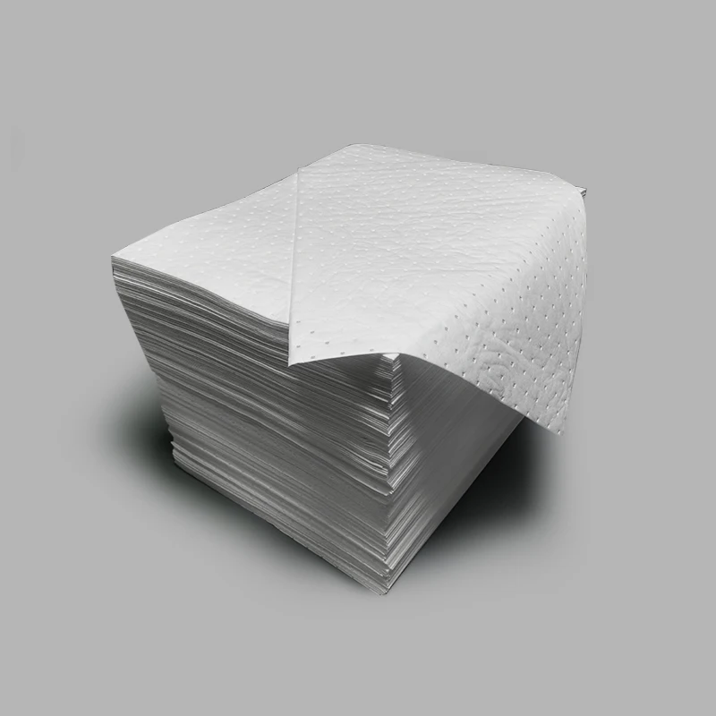 China Manufacturer industrial oil absorbing sheets