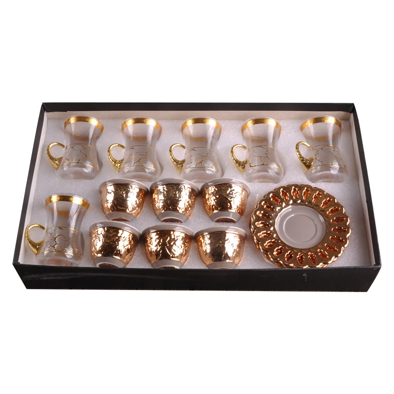 Wholesale Royal High End Ethiopian Flask Vacuum Thermos Teapot Dallah Arabic Coffee Pot with Glass Liner