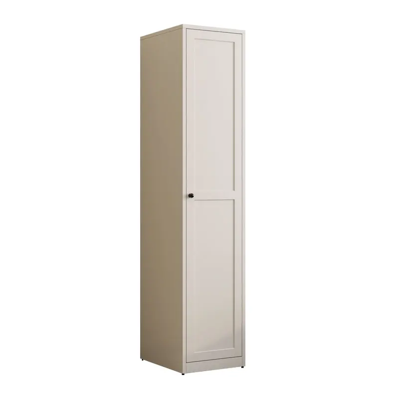 Steel Clothes Wardrobe Glass Door Combination Design Bedroom Closet Home Office Gym Storage Furniture  1-door