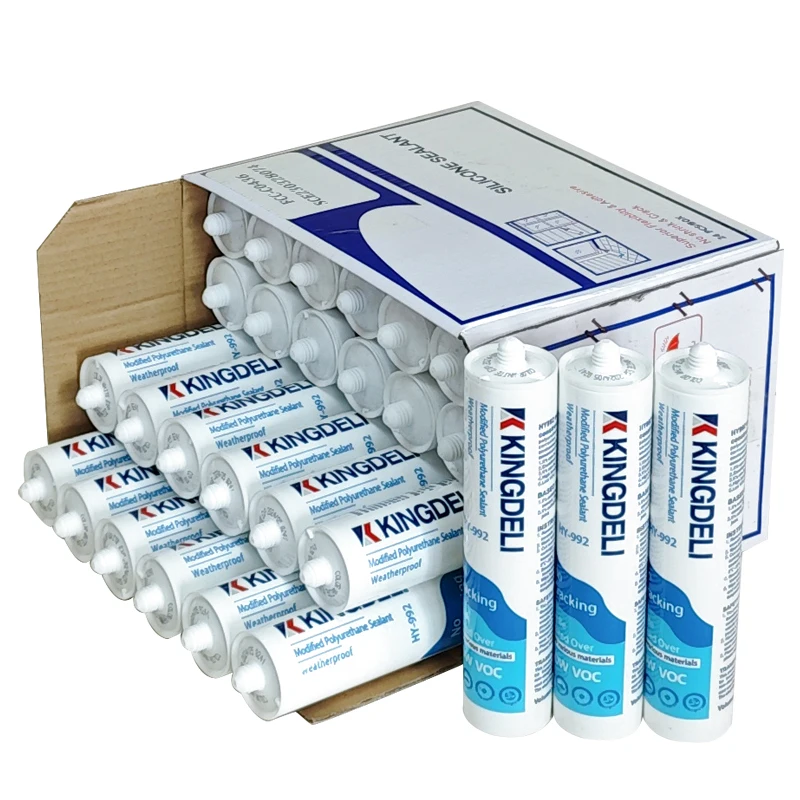 Black Silicone Adhesive Glue Ms Modified Polymer Nail-Free Sealant