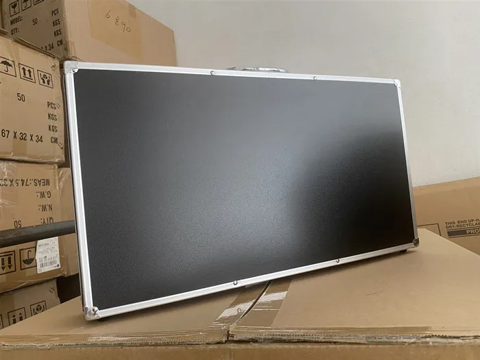 TKG black freight case microphone case for 8 pieces wired microphone freight case