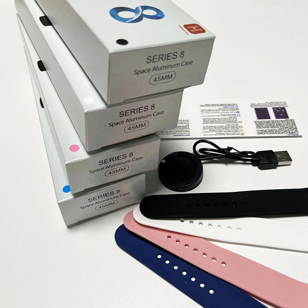 2022 Hot Sale T900promax L Smart Watch Series 8 T900promaxl Large Screen 2.0 Inch Hiwatch Plus Serie8 Smartwatch T900 Pro Max L