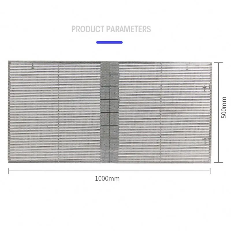 Muen стеклянный светодиодный прозрачный дисплей наружный занавес стены водонепроницаемый высокой четкости светопропускающего оконного ледяного