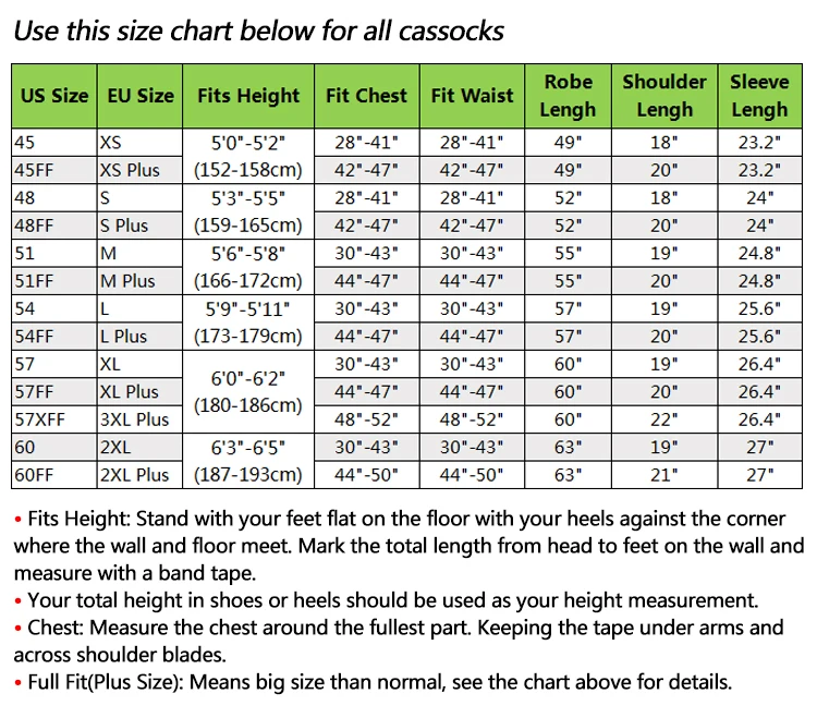 Standing collar church choir uniform Men red pocket single breasted adult clergy cassock with cross logo