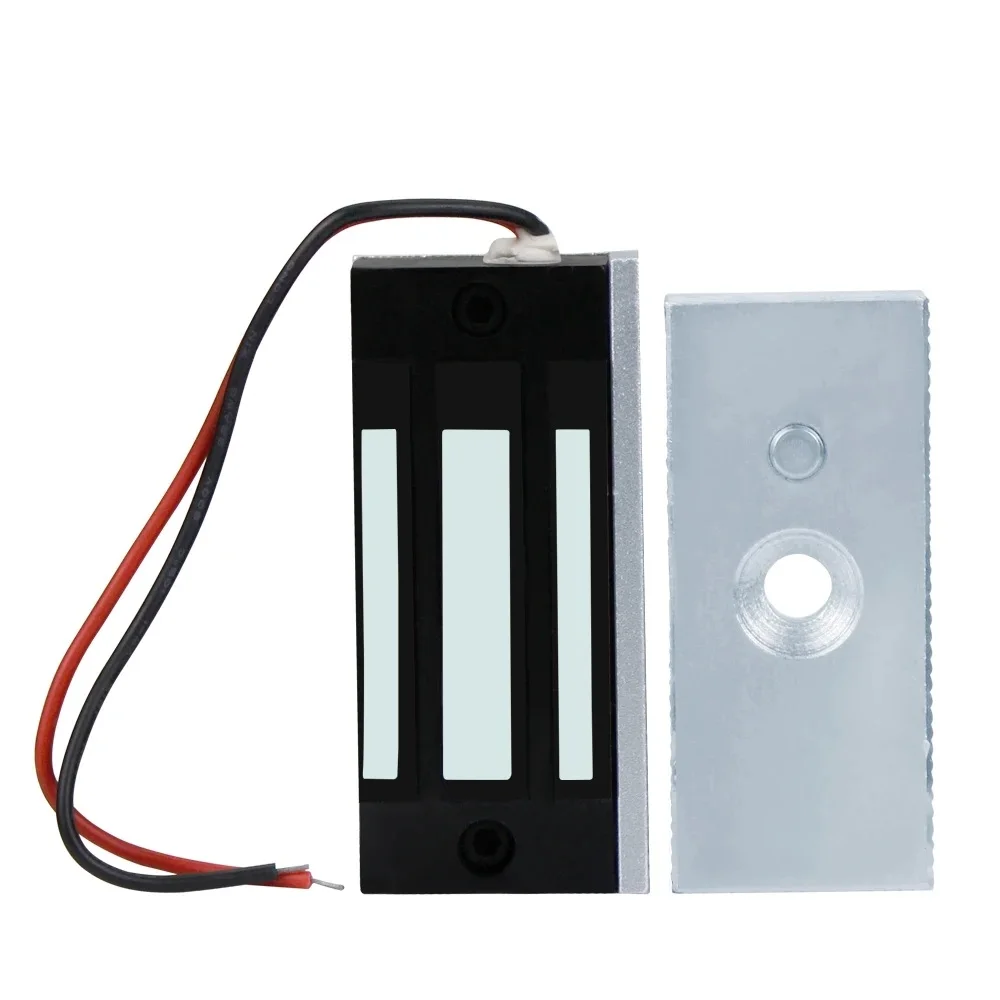 DC12V 60KG Electromagnetic Lock Mini Electric Magnetic Door Locks Cabinet Locker Maglocks Fail Safe Access Control System Kit