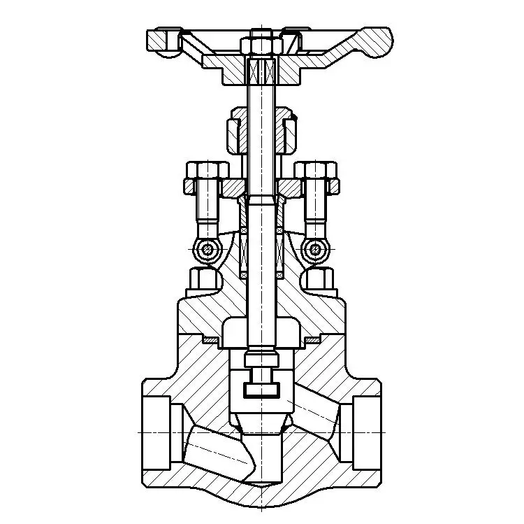 Кованый стальной шаровой клапан 800LB, разъем, сварной задвижной клапан