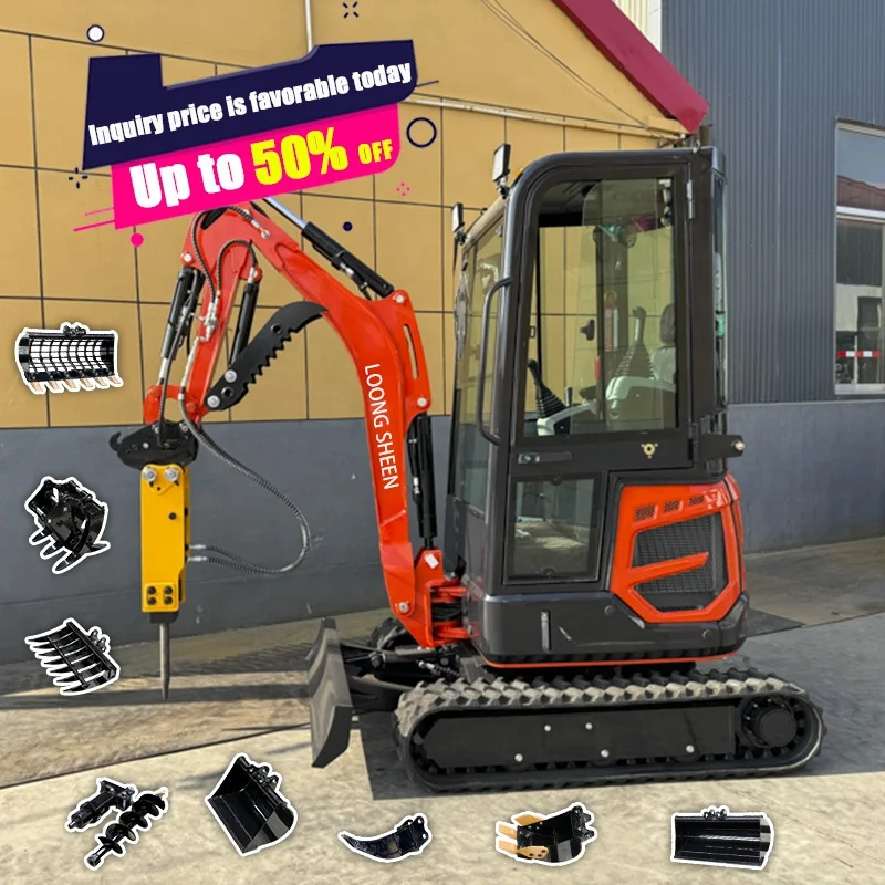 Бесплатная доставка производители экскаваторов с дополнительным 1 8 тонным мини-мешочком небольшой экскаватор 2 5 тонный мини-экскаватор экскаваторы