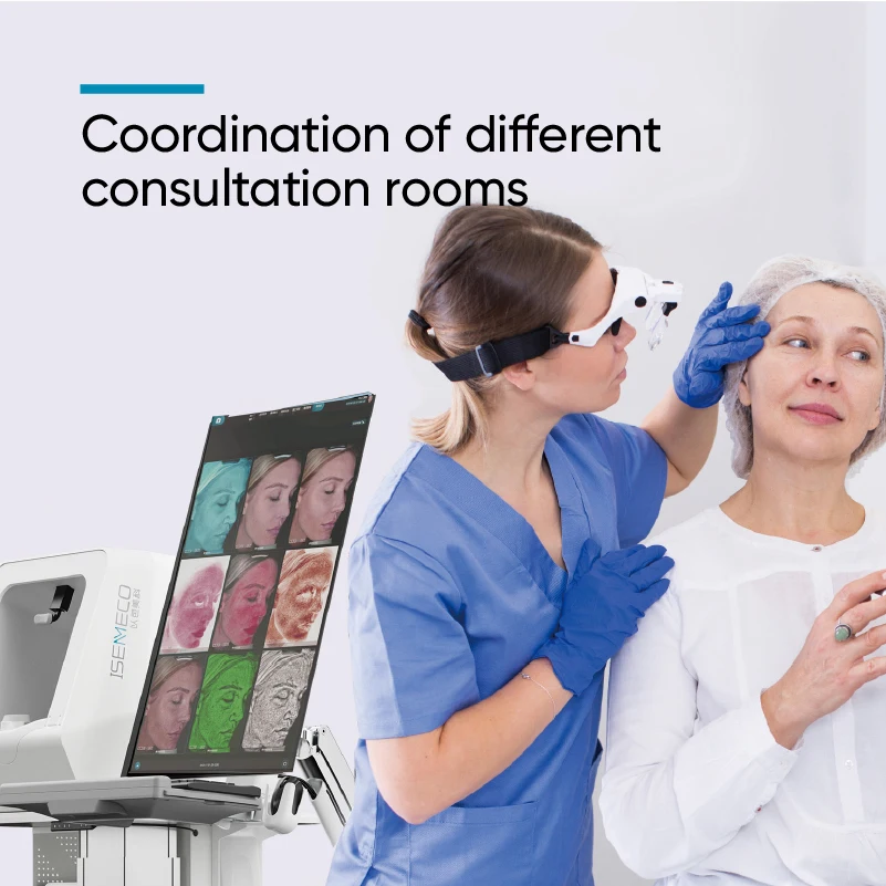 MEICET ISEMECO S7 Skin Image Analyzer Professional High Quality Facial Dermotoscope Beauty Scanner Skinscope  Aesthetics