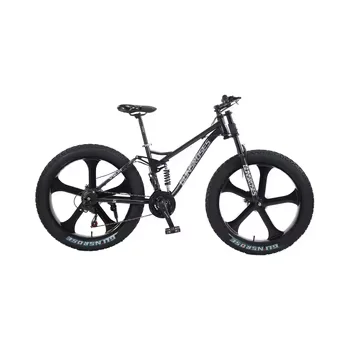 Customizable 26-Inch Fat Bike Cruiser Snow Mountain Fat Tyer Cycle Bicycle with 21 Speed Gears