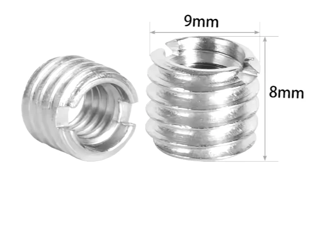 Internal and external tooth nut stainless steel 304 thread conversion non-standard screw