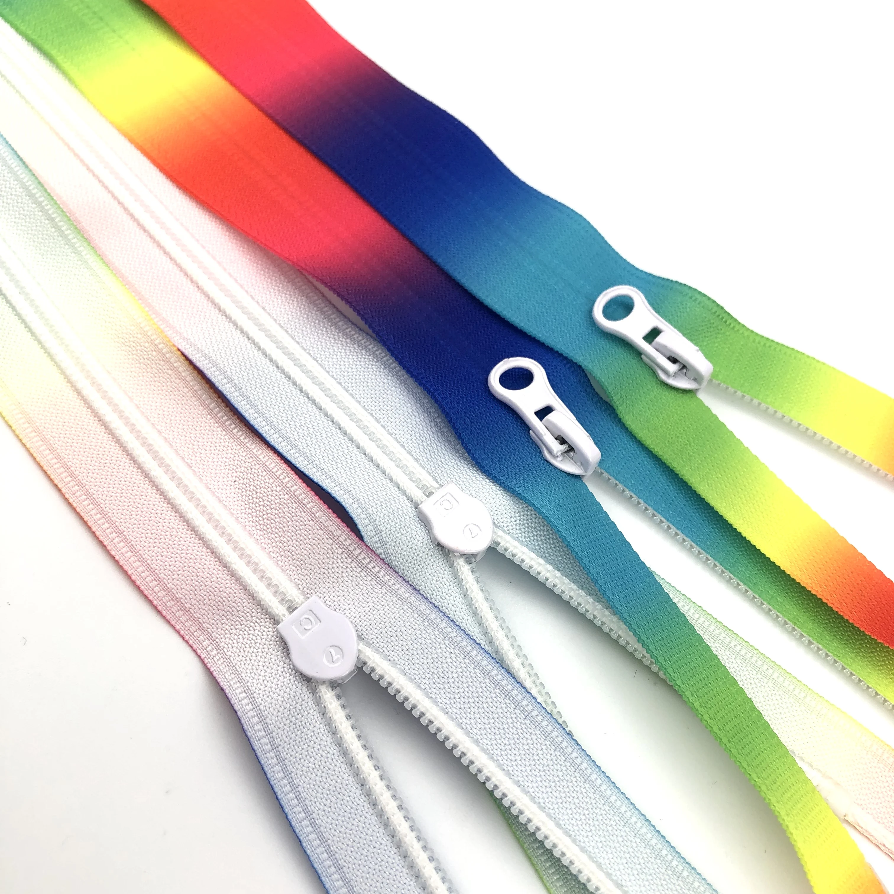 Производство 3 #5 # необычная цветная Радужная нейлоновая молния для сумок, одежды