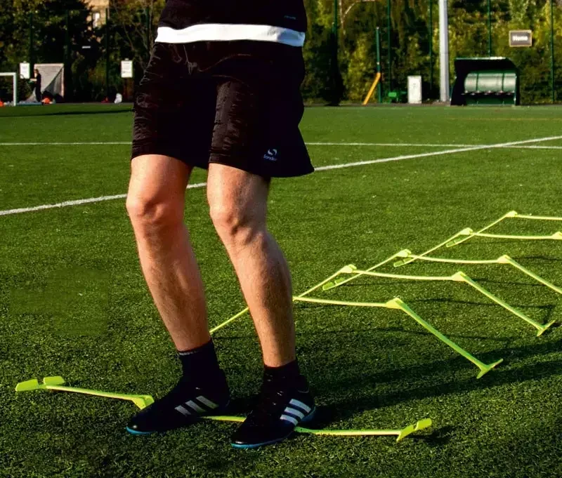 Soccer Training Equipment Portable Foldable Adjustable Soccer Training Agility Speed Hurdles