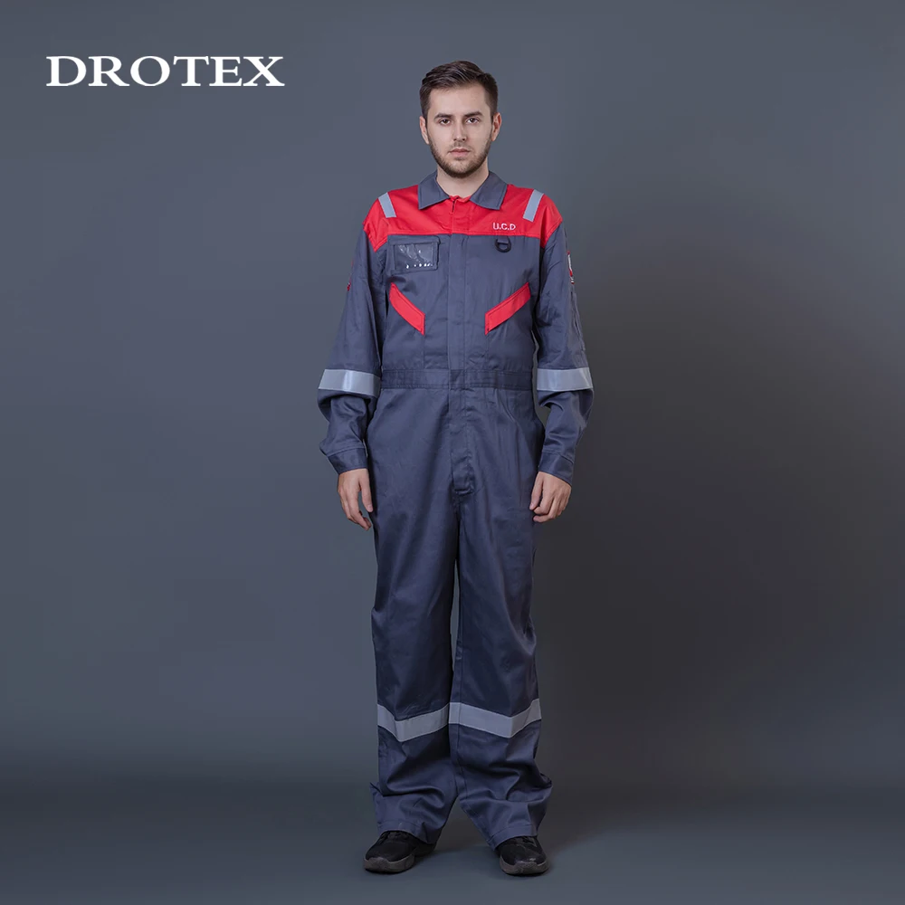 Fire Resistant Safety Clothing XXXL Work Wear Clothes Oil Refinery Coal Mine Workwear Uniform Fireproof Protective Coverall