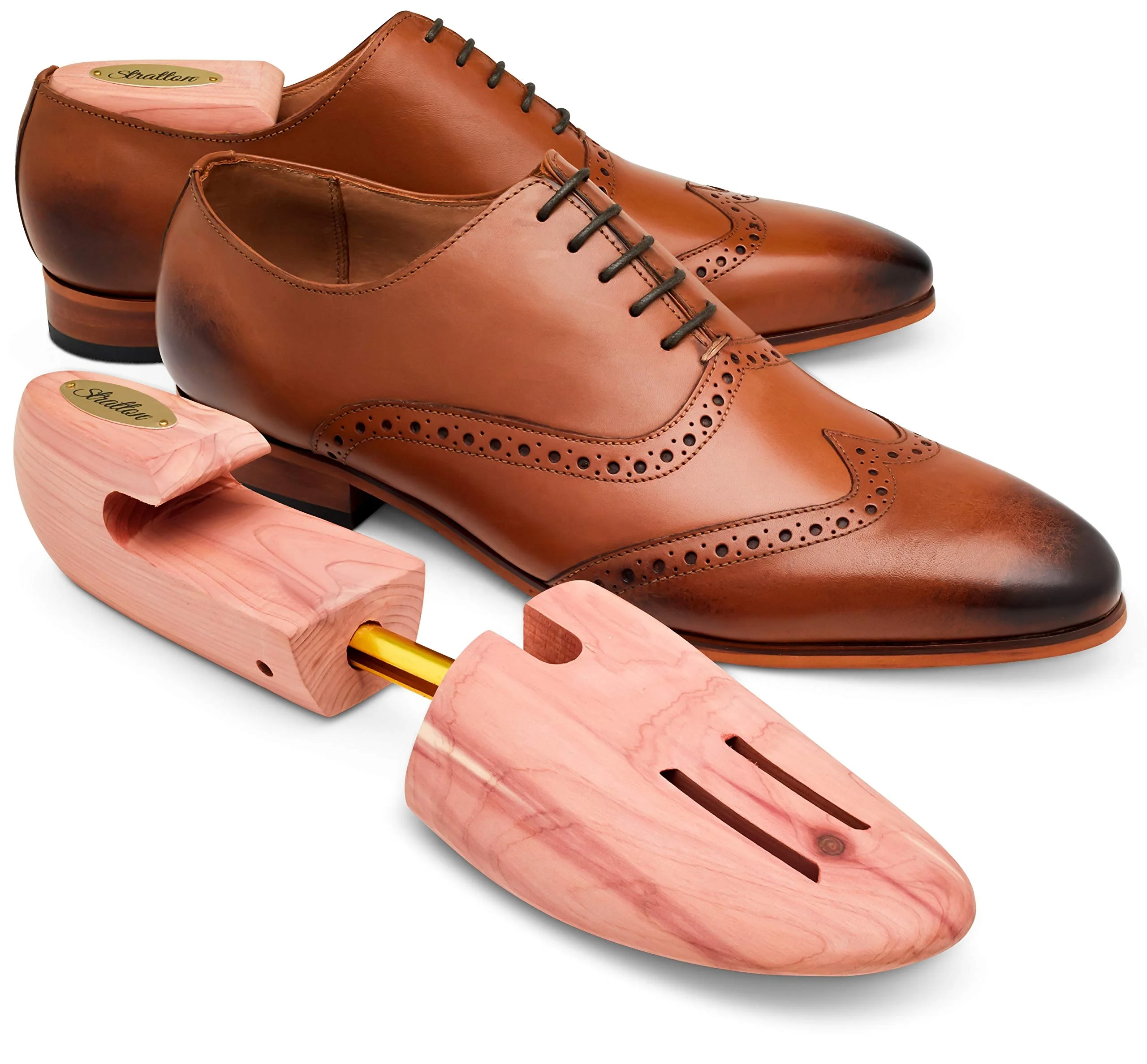 STRATTON CEDAR SHOE TREE VALUE-PACK FOR MEN | GROWN IN USA | GREAT GIFT FOR MEN