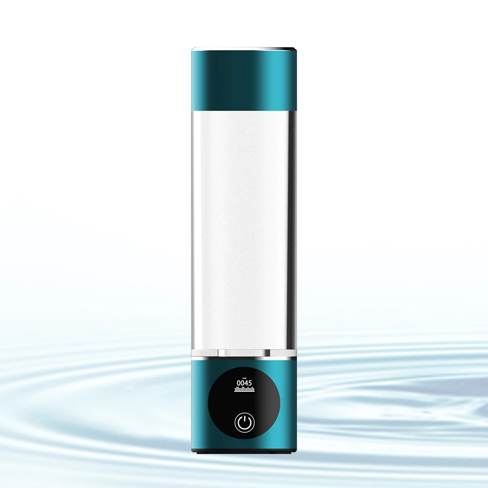3000ppb hydrogen generator SPE  alkaline water bottle Portable H2 water cup bottle  LED display