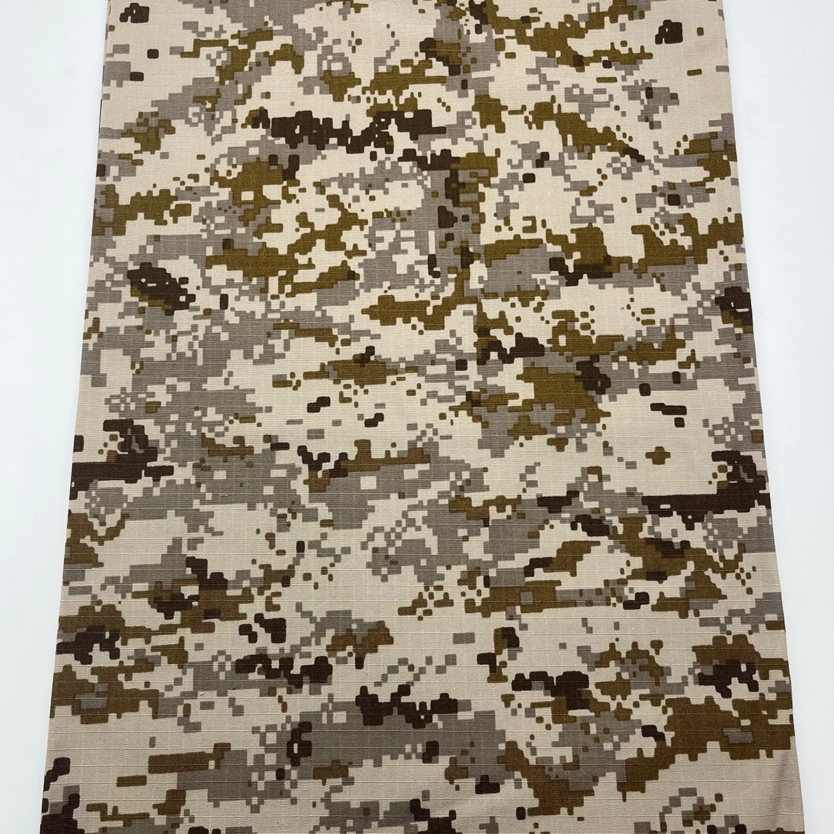 Textiles fabric manufacturer custom printing camo NY/CO nylon/cotton ripstop uniform AOR1 desert camouflage digital print fabric