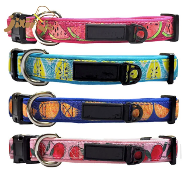 
Soft Dog Training Collar Dog Collar Buckle Metal Retractable Pet Collar 