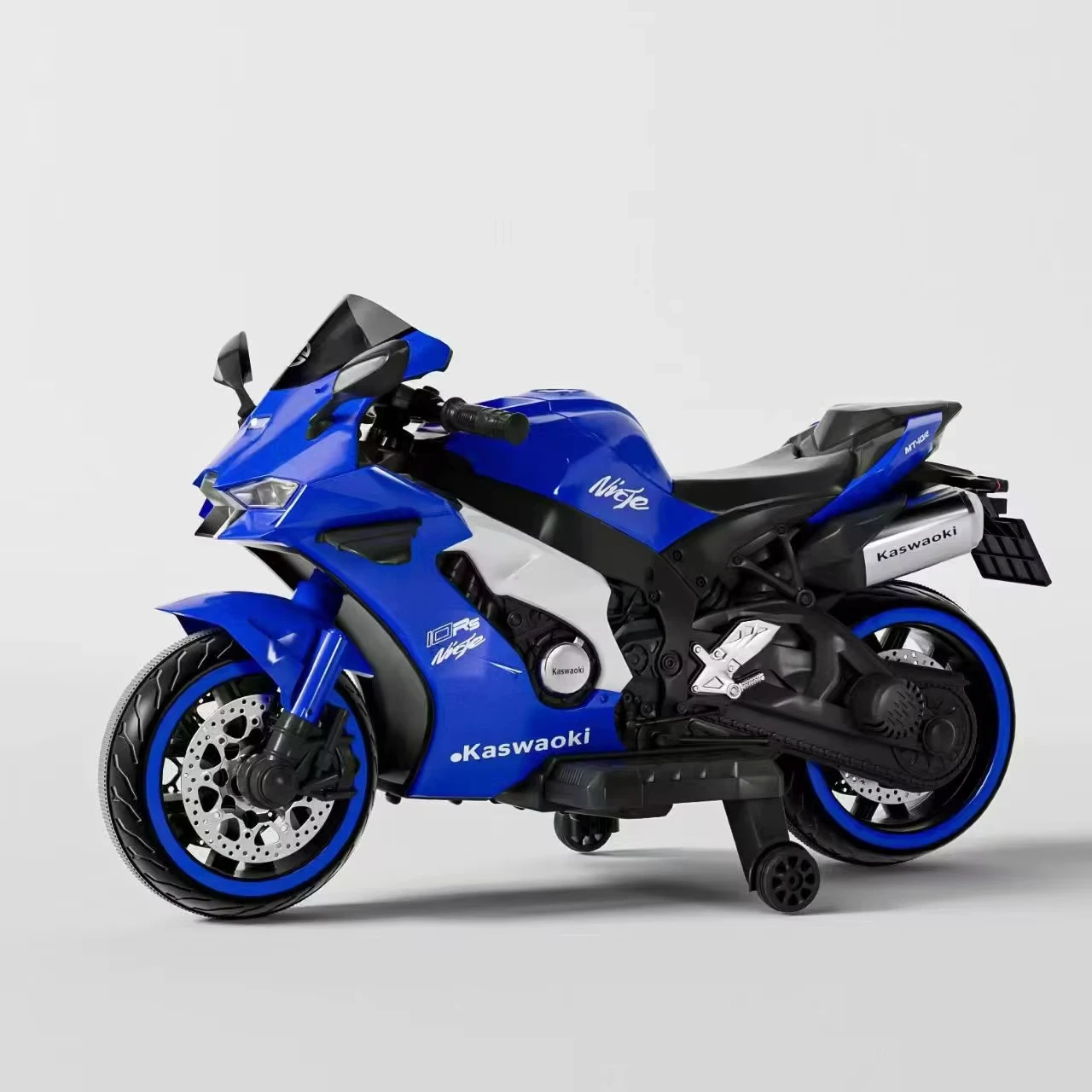 Wholesale Dual-Drive Electric Tricycle Battery-Powered Plastic Ride-On Toy Motorcycle for Kids 3-10 Years Old Remote Controlled