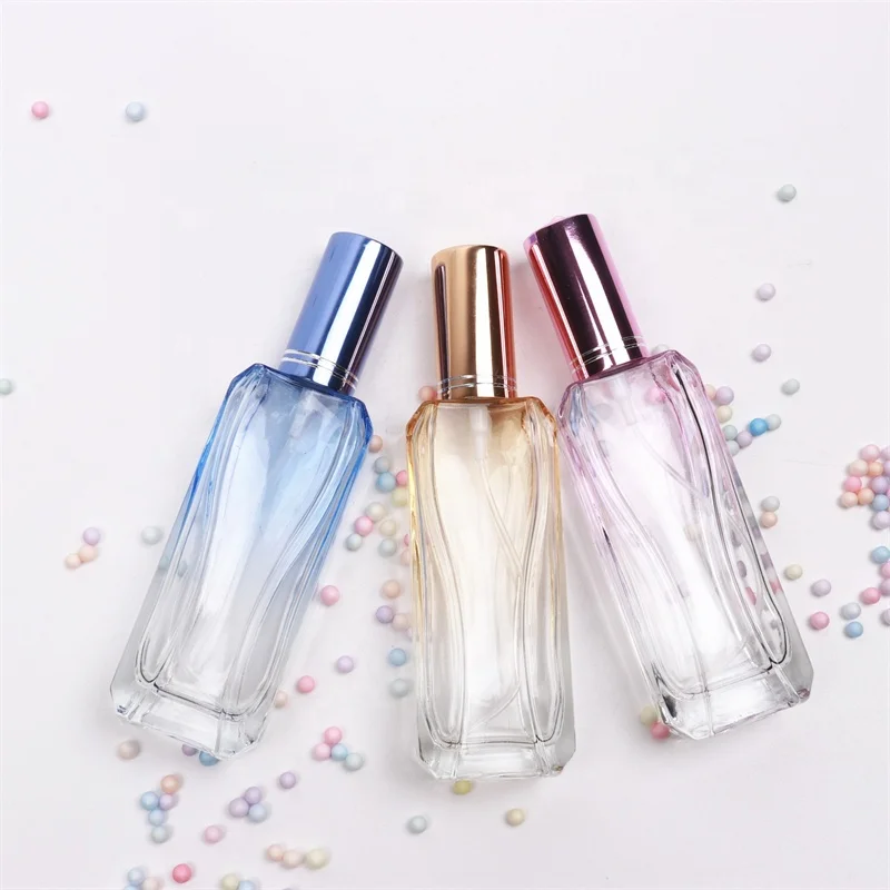 45ml Gradient Glass Parfum Perfume Bottle for women pocket perfume wholesale kids perfume fragrance