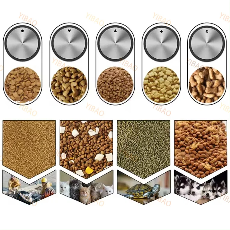 Fish feed process machinery / Sinking fish food production line