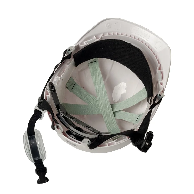 Construction industrial safety helmets with chin strap