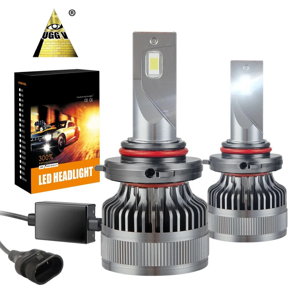 High Lumen H4 LED Headlight 6500k Car led Head Light 80W H1 H7 9005 9006 Auto Car Headlamp Bulb For Bmw F80 M3 And Nao Evo