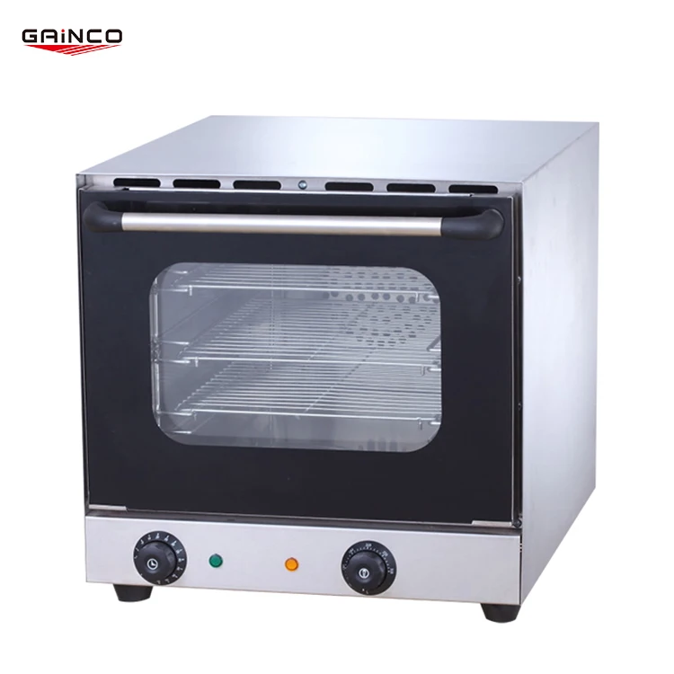 Gainco Table Top Mini Household Fan Motor Baking Croissant Cake Machine Bakery Single Deck Air Convection Oven