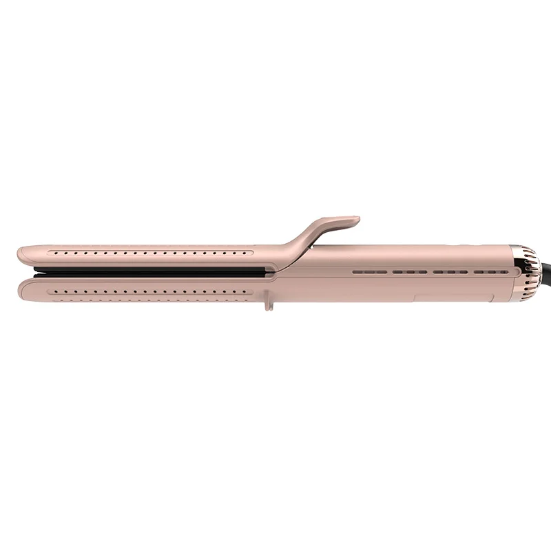 Heating up to 180 degrees in just 30 seconds PCT fast heating setting for 2 in 1 Anti scalding Straight hair and curling iron