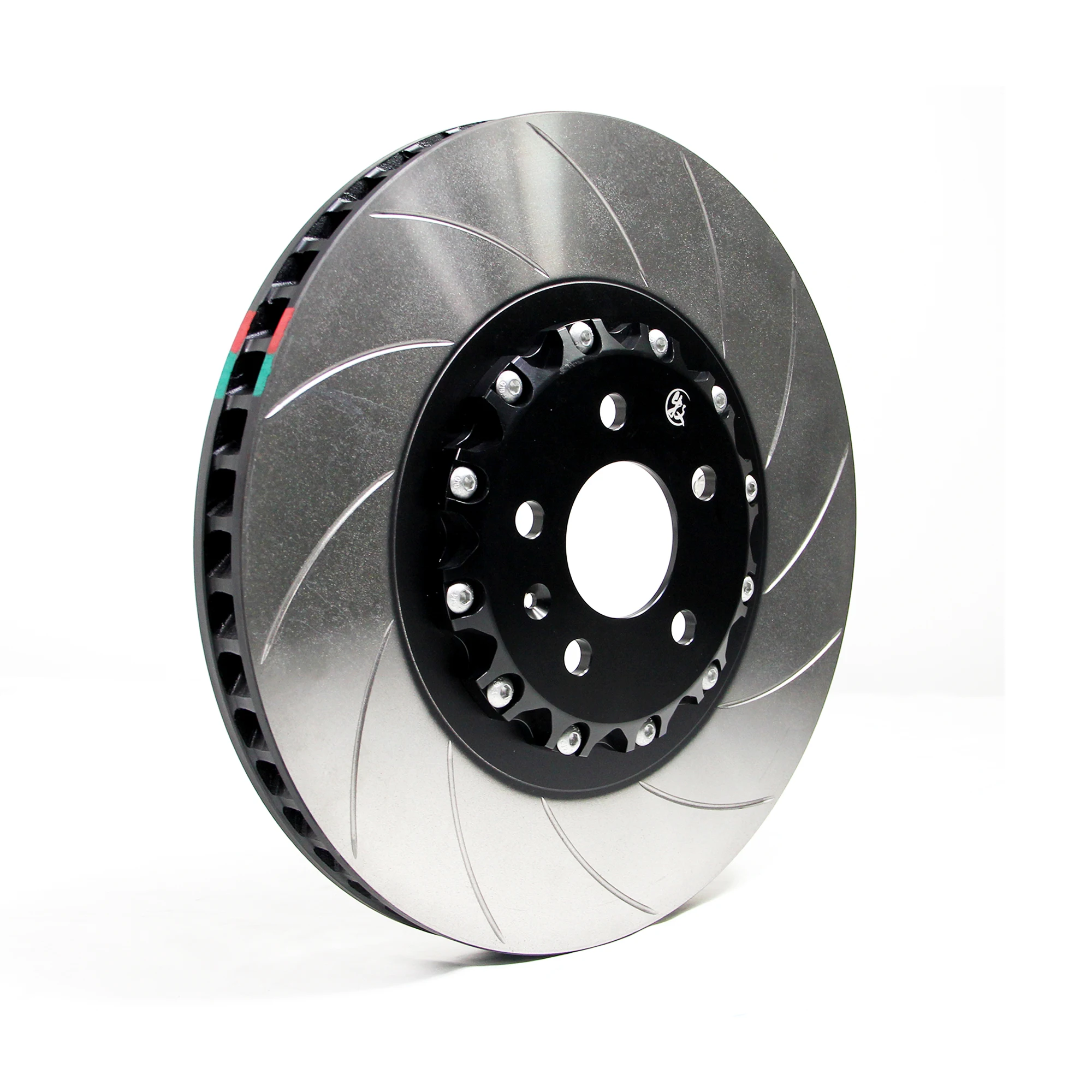 Scribed and perforated modified disc suitable for 2-piece split disc of automotive components of PORSCHE Cayenne 92A