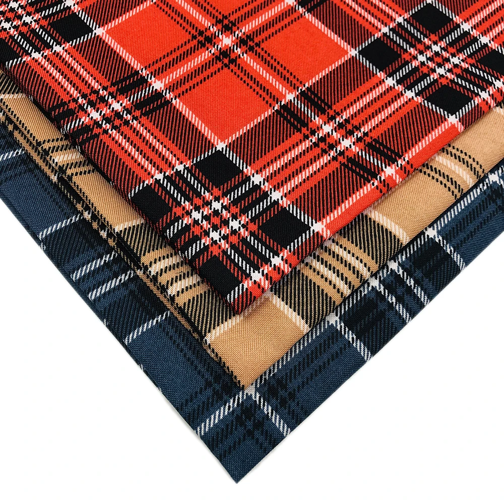 shaoxing custom woven minimat polyester fabric table cloth with metallic