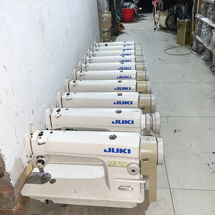 Японское производство хорошего состояния JK DDL 8100E lockstitch промышленная б/у швейная машина