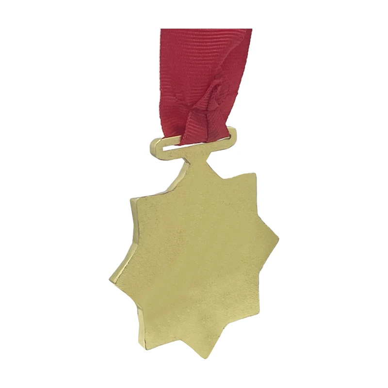 Custom Medals with ribbon 40g gold medal can design your own style