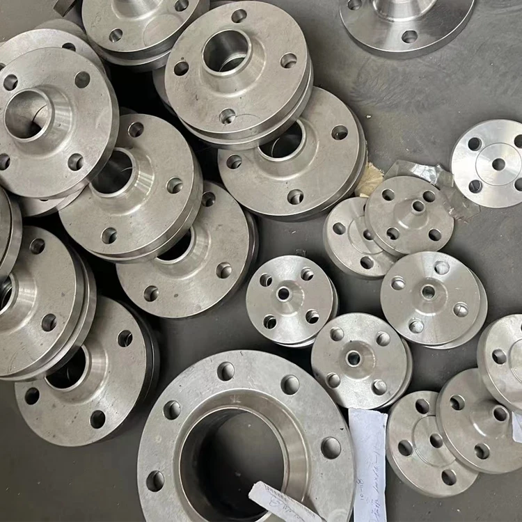 Customized Carbon Steel LF2 A105 ANSI B16.5 DIN JIS EN BS Weld Neck Plate Blind SO RF FF Flange