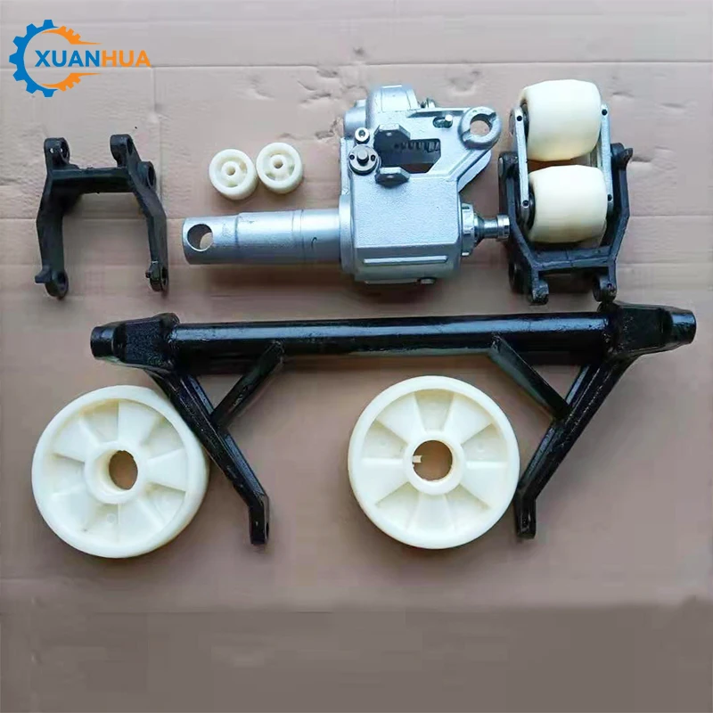 All Terrain Pallet Truck Hydraulic hand-pull trailer pallet truck