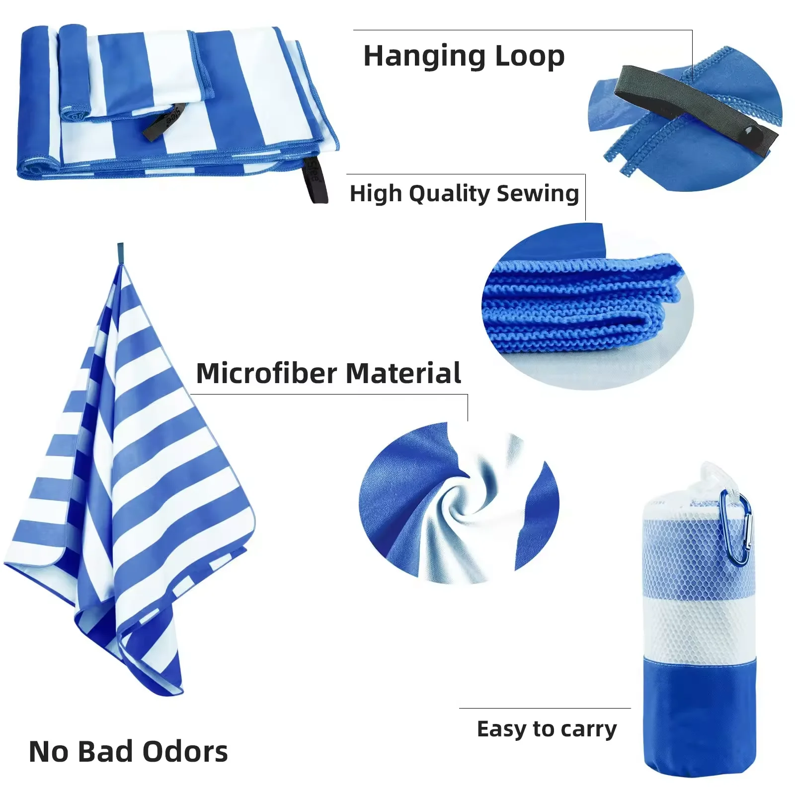 Custom Full Printed Round Beach Towel Customized Woven Microfiber Fabric Beach Towel