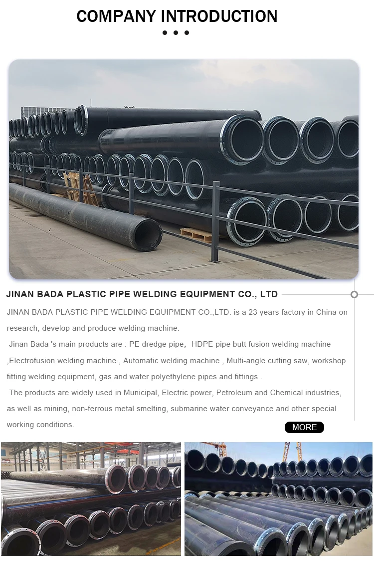 hdpe d2000 plastic polyethylene pipe 100 meters 425mm 900mm hdpe pipe diameter 750mm pe drainage pipe