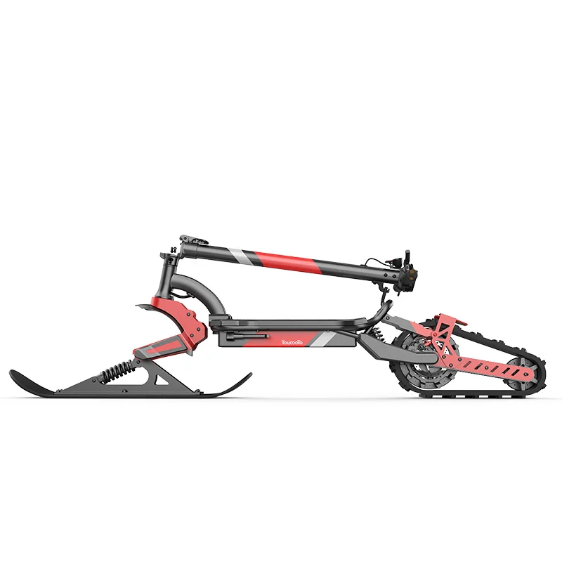 Unisex 45Km/h Speed 3-in-1 E-scooter Electric Snowmobile Snow EScooter/ Off Road Electric Scooter/Tracked EScooter All Terrain