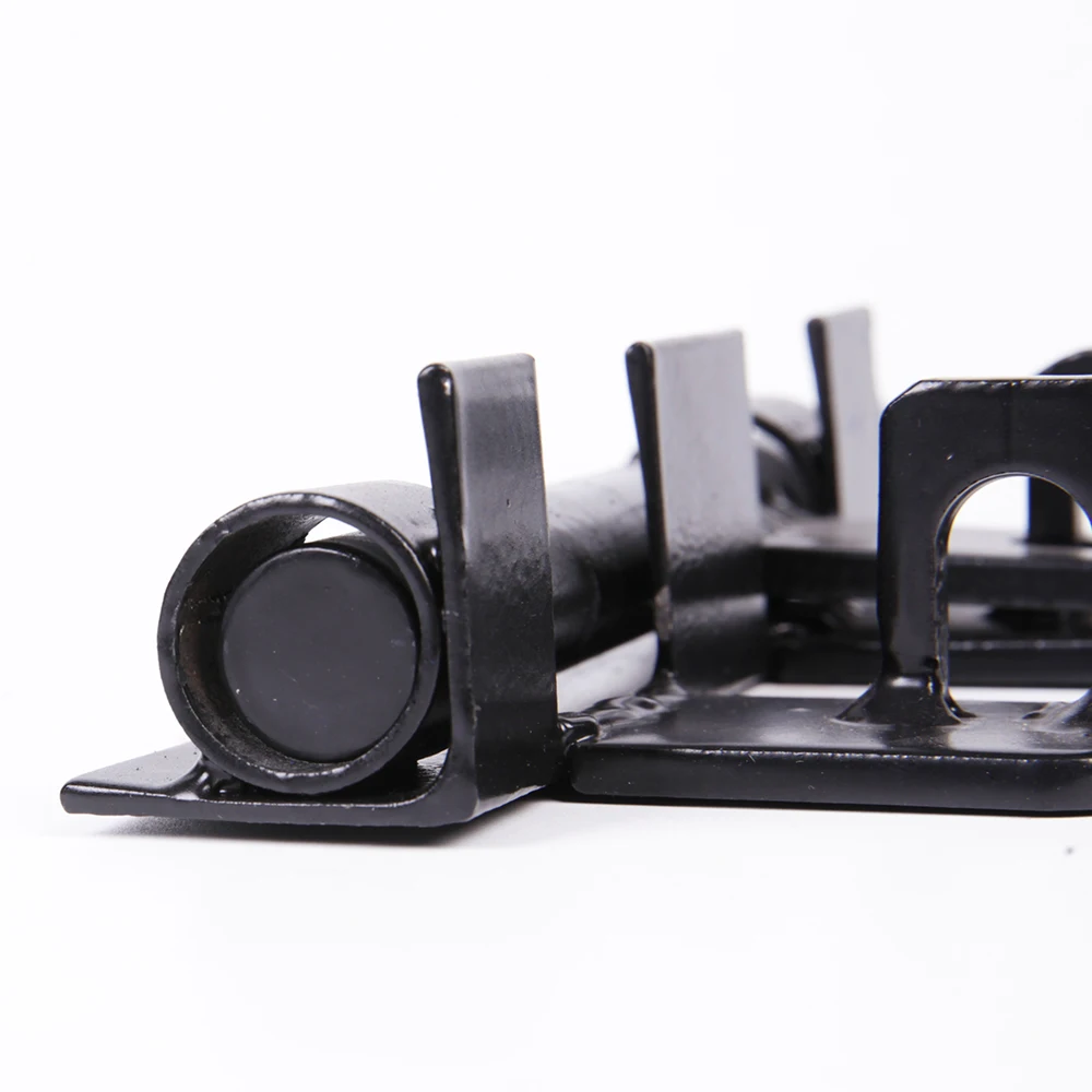 Door Hardware Type Black Powder Coated Heavy Duty Bolt Loaded Latch High Quality Durable Door Latch