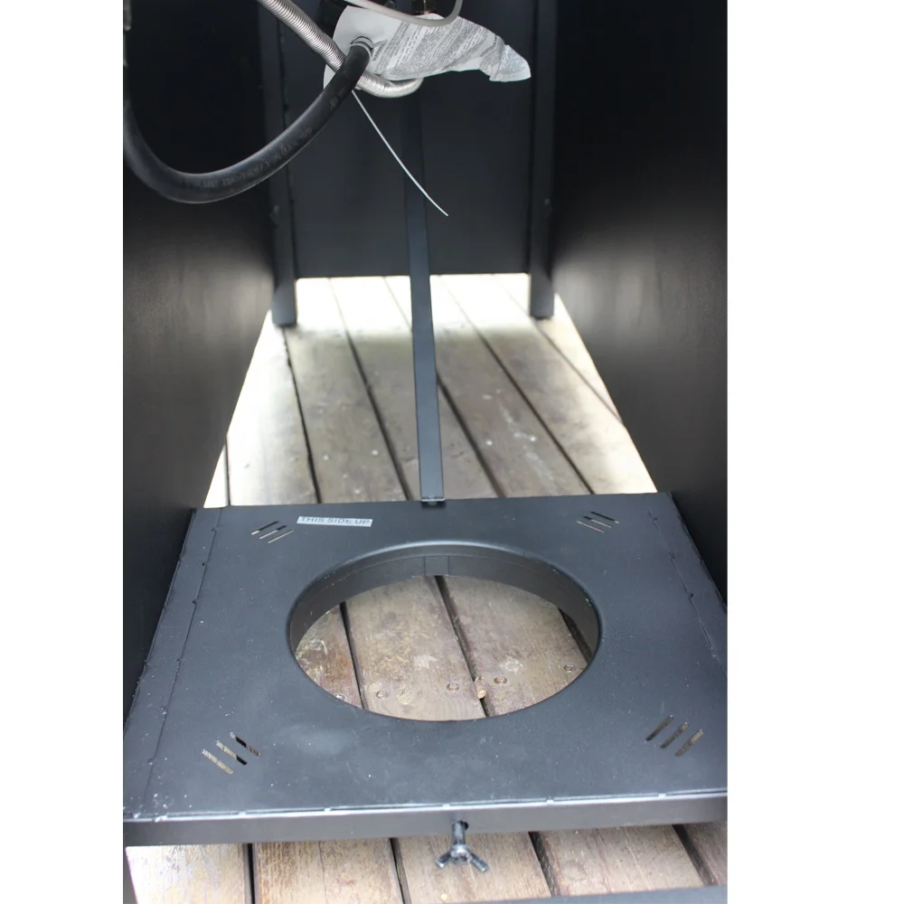 gas table fire pit Outdoor Fire Pit Table Top with Lid, for Patio Deck Garden Backyard