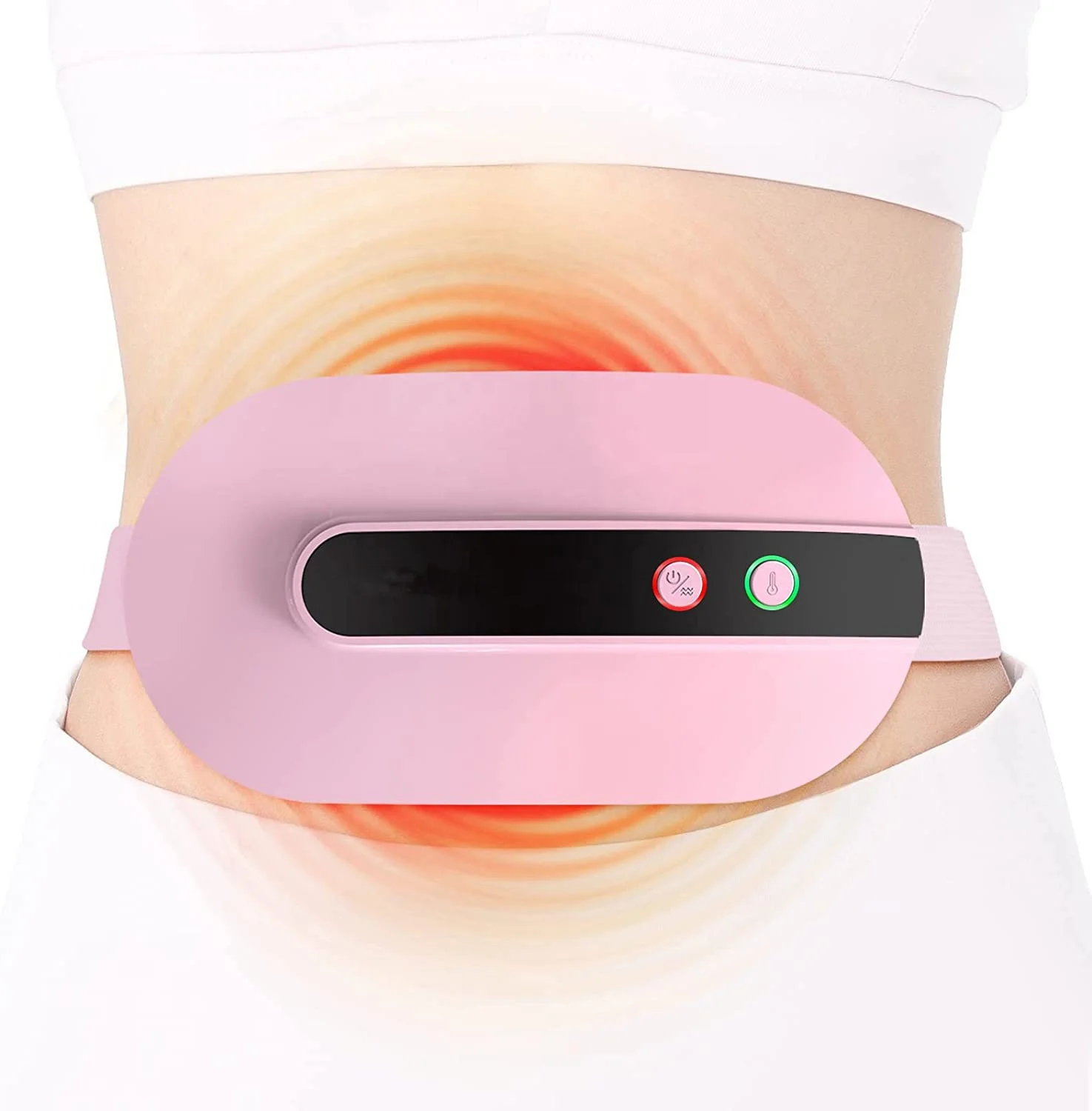 Portable Cordless Heating Pad, Menstrual Heating Pad, Fast Heating Belly Wrap Belt