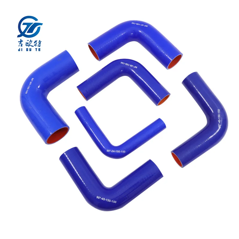 Customized high-temperature automotive truck silicone hose radiator elbow flexible silicone hose