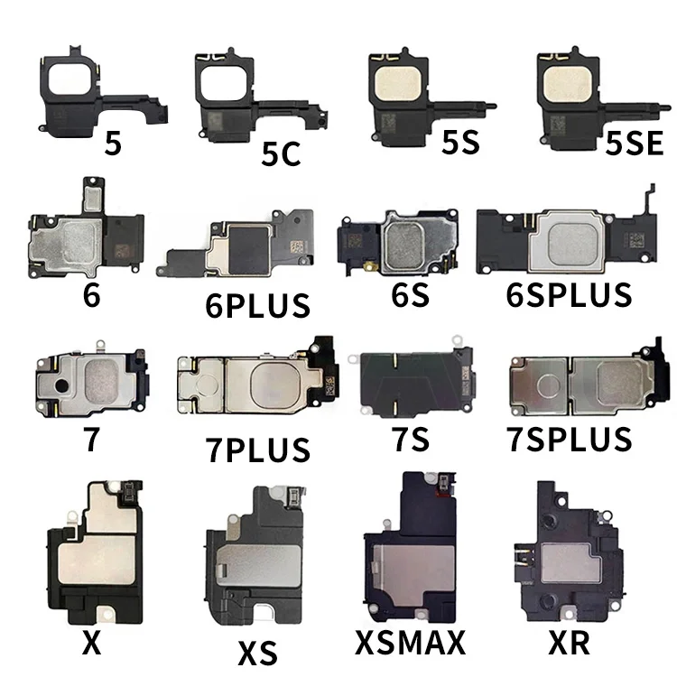  Хорошее качество Запасные части для мобильных телефонов iPhone 6 6s 7 8 Plus 5 5S SE 5C X Xs Max XR plus громкий динамик