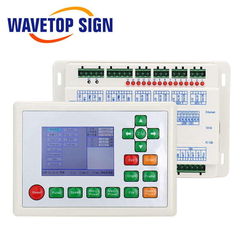 Лазерный контроллер Ruida 6442S RDC6442G Co2 DSP, используется для лазерной гравировки и резки Co2, 6442 6442G RDC6442S