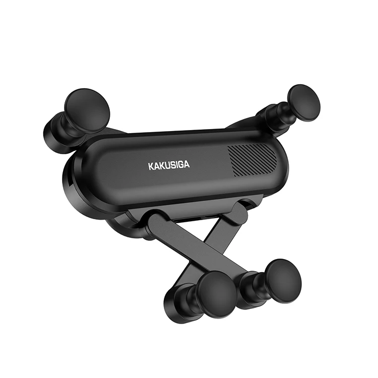 KAKUSIGA air outlet gravity mobile phone holder in the car install car air mount universal cell phone gravity standing 360 stand