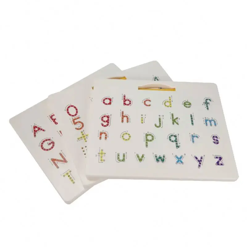 Magnetic Alphabet Tracing Board for Kids Magnetic Letter and Number Tracing Board for Toddlers, ABC Magnetic Drawing