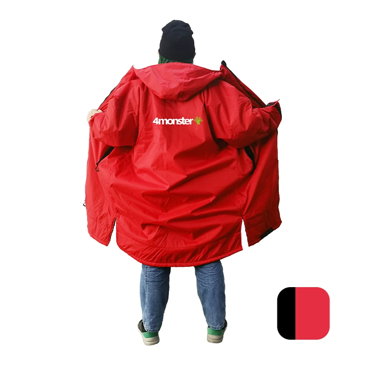 Custom Windproof Waterproof Oversized surf changing robe