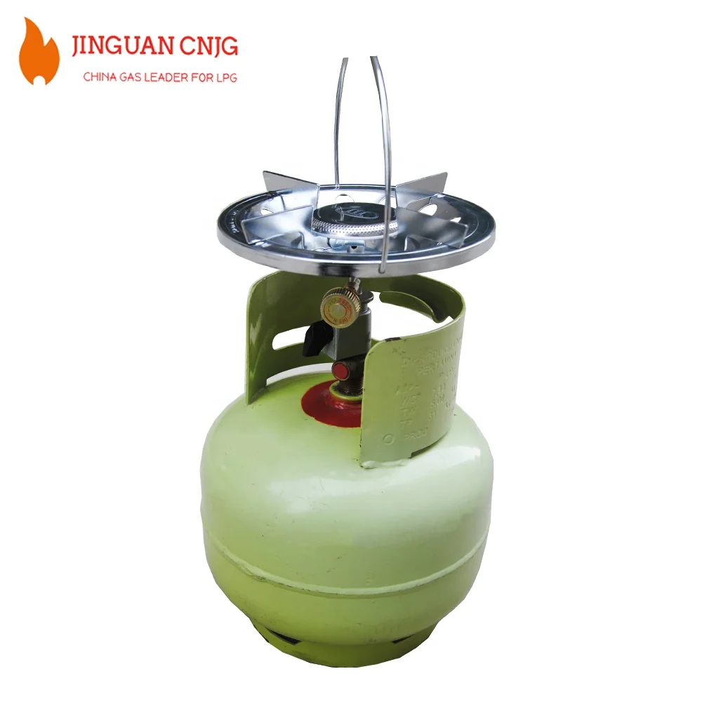 Одноконфорочная портативная газовая плита JG для газового баллона 3 кг 5 кг