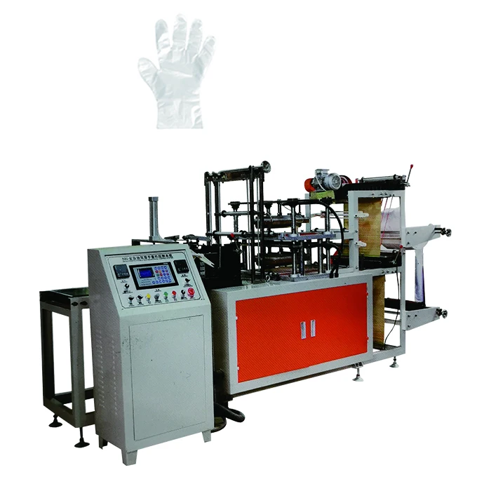 
PET pe nitrile impregnated gloves making machine 
