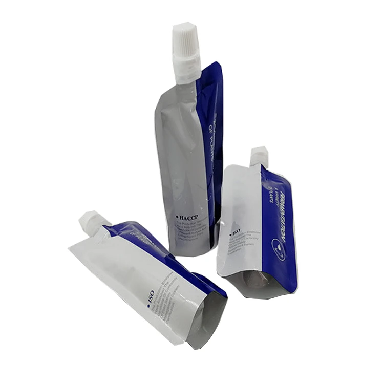 Пластиковый пакет для напитков с носиком для шоколадного фондю