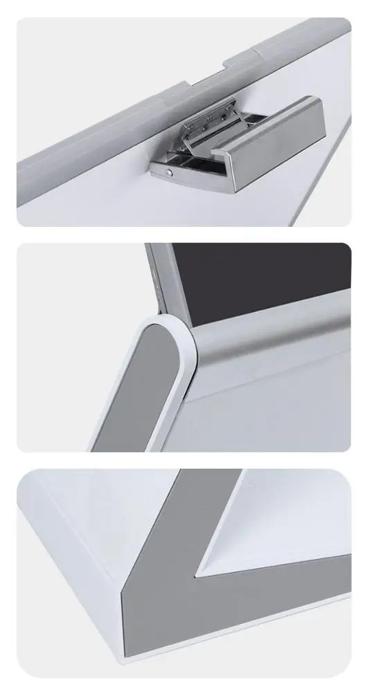 Высококачественный стеклянный держатель постера для бутика